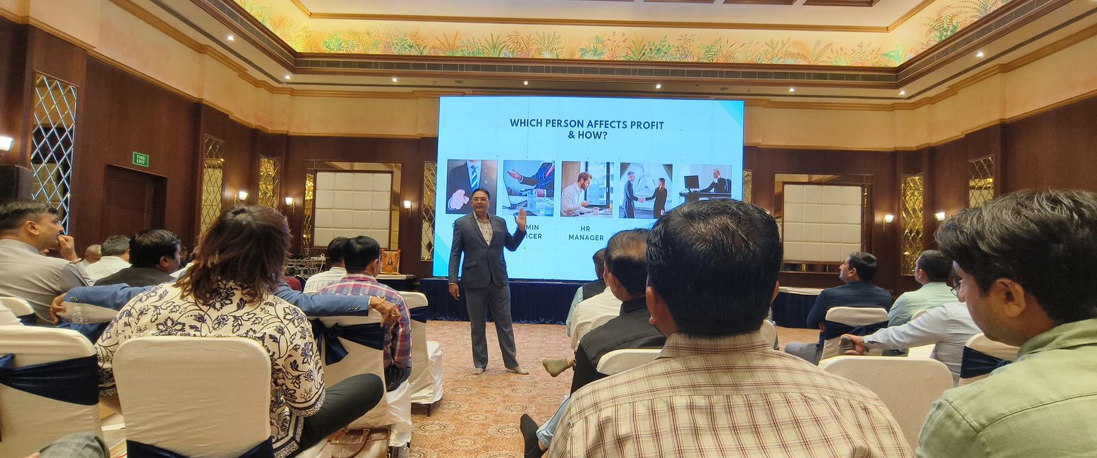 Parag Kakaiya explaining which people in a business affect profit and how
